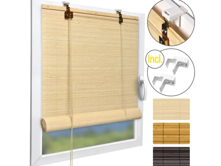 Sol Royal SolDecor B86 Bambusrollo 90x160cm Natur* Raffrollos