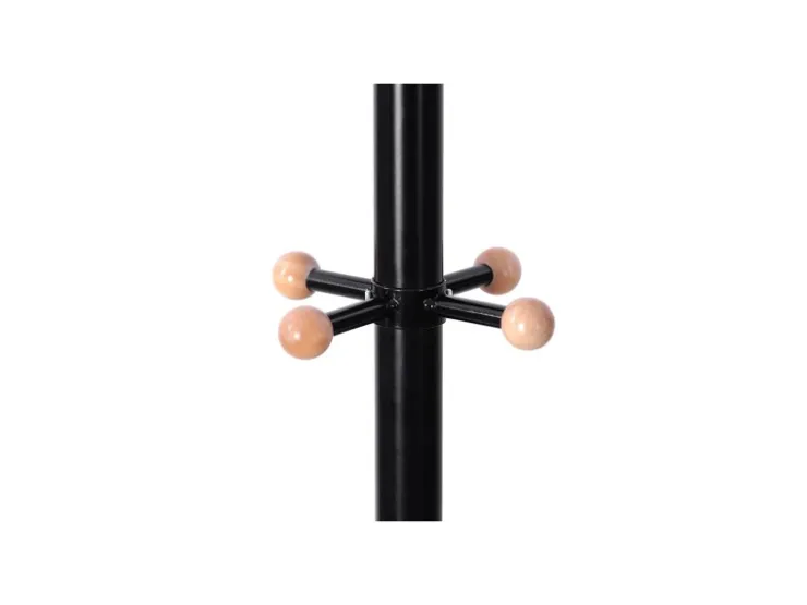 Songmics Hutständer 12 Haken 49 cm x 176 cm Schwarz