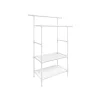 Songmics Kleiderständer 2 Ablagen 47 cm x 117 cm x 176 cm Weiß