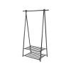 Songmics Kleiderständer 2 Ablagen 155,7 cm x 87,8 cm x 41,6 cm Schwarz* Garderoben