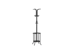 Songmics Kleiderständer mit Regenschirmständer Ø 40 cm x 175 cm Schwarz* Garderoben