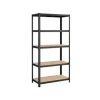 Songmics Lagerregal 50 cm x 100 cm x 200 cm Schwarz