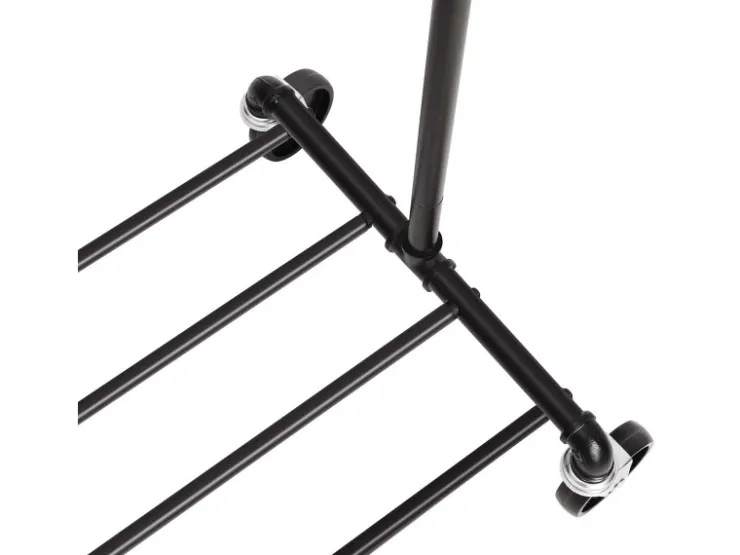Songmics Schwerlastkleiderständer mit Rollen 40 cm x 120 cm x 156 cm Weiß* Garderoben