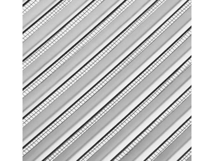 SOTECH Aluminium-Lüftungsgitter 125 x 125 mm optik Aufschraubbar mit Insektenschutz