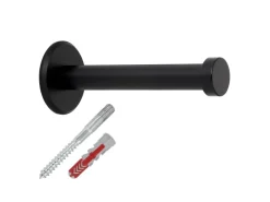 SOTECH Garderobenhaken TALEA Ø10 mm Ø15 mm Länge 70 mm Edelstahl Schwarz Matt