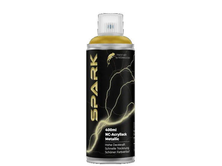 SPARK Spraydose 400ml Matte Farbe Bronze Gold* Sprühlacke
