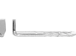 Stahlrillenhaken Verzinkt Ø 4,5 x 40 mm 10 Stück