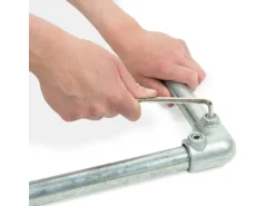 Stahlrohr 40 cm Ø 2,7 cm zum Möbelbau