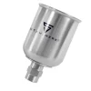 STAHLWERK Alu Fließbecher 125 ml Farbbecher für Lackierpistole* Klarlacke