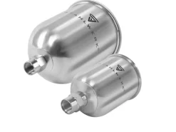 STAHLWERK Alu Lackierbecher Set / Fließbecher 125 ml und 600 ml Farbbecher