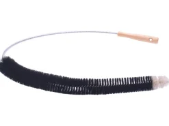 Steuber Heizkörperbürste mit Ziegenhaar Borsten 120 cm Schwarz