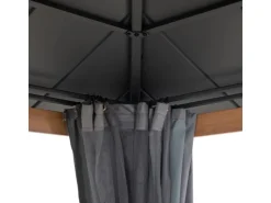Sunjoy Vorhang für Zedernholz Gazebo 300 cm x 300 cm