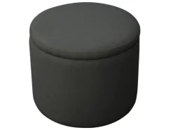 SVITA Amber Aufbewahrungsbox Mit Deckel Hocker Mit Stauraum Sitzhocker Stoff* Hocker