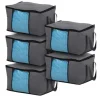 SVITA Aufbewahrungstasche L 5er Set Organizer Unterbettkommode* Kissen