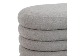 SVITA Blossom XL Hocker Mit Stauraum Sitzhocker Ottomane Pouf Teddyboucle* Aufbewahrung|Sitzbänke