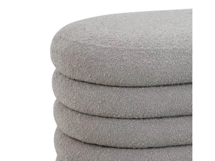 SVITA Blossom XL Hocker Mit Stauraum Sitzhocker Ottomane Pouf Teddyboucle* Aufbewahrung|Sitzbänke