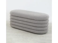 SVITA Blossom XL Hocker Mit Stauraum Sitzhocker Ottomane Pouf Teddyboucle* Aufbewahrung|Sitzbänke