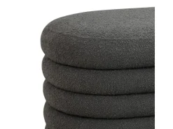 SVITA Blossom XL Hocker Mit Stauraum Sitzhocker Ottomane Pouf Teddyboucle* Aufbewahrung