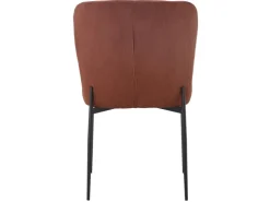 SVITA Freddie Esszimmerstuhl 2er Set Cordbezug Polsterstuhl Esszimmer Küchenstuhl Bequem Metallbeine