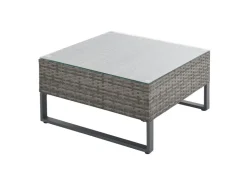 SVITA Kansas Rattanlounge Gartenmöbel Set Gartensofa Polyrattan