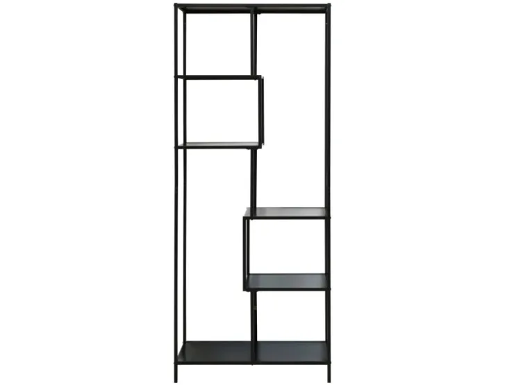 SVITA Kela Metallregal 6 Ebenen Küchenregal Badregal Industrial Style* Bücherregale