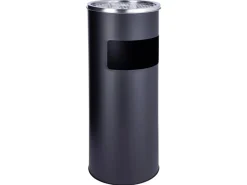 SVITA 30L Standaschenbecher Eimer Aschenbecher Mülleimer Ascher 60x25cm