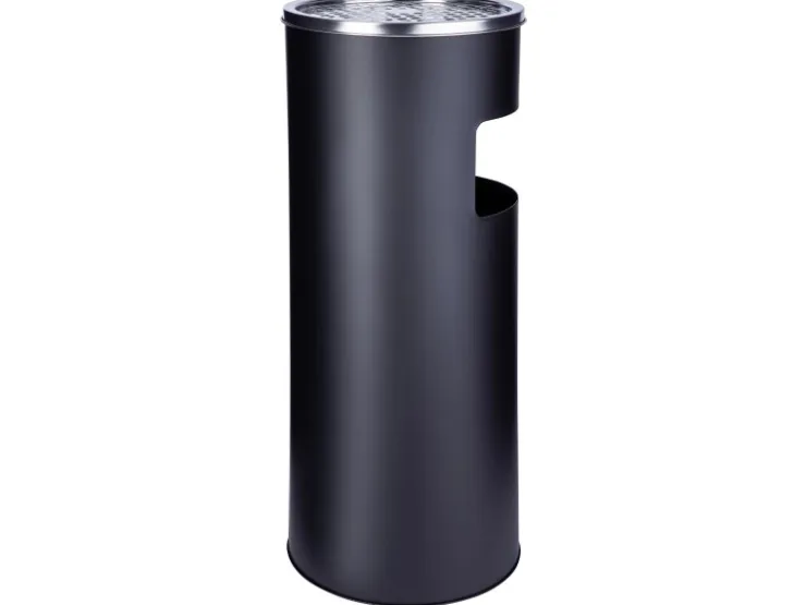 SVITA 30L Standaschenbecher Eimer Aschenbecher Mülleimer Ascher 60x25cm