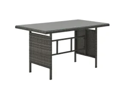 SVITA Monroe Garten-Lounge Set Abdeckhaube Polyrattan Lounge-Möbel Sitzgruppe* Sofas