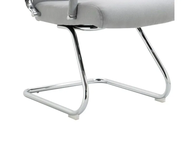 SVITA Office Comfort 2er Set Besucherstuhl Freischwinger Mit Armlehne LB Stoff* Stühle