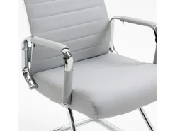 SVITA Office Comfort 2er Set Besucherstuhl Freischwinger Mit Armlehne LB Stoff* Stühle