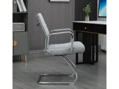 SVITA Office Comfort 2er Set Besucherstuhl Freischwinger Mit Armlehne LB Stoff* Stühle