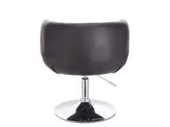 SVITA Panama Retro Loungestuhl Polsterstuhl Cocktailsessel Tellerfuß Metall Kunstleder* Sessel|Hocker