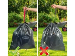 Swirl® Profi Schwerlast-Abfallsäcke 240L, 5 Stück