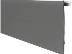 System 17 Teppichleiste mit 2,5 mm Steg Weiß 55 mm x 10 mm Länge 2500 mm
