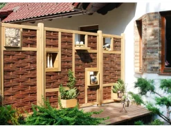 Tetzner und Jentzsch T & J Weidengeflechtzaun Labo-3D geschlossen 94 x 180 cm* Bastelzubehör