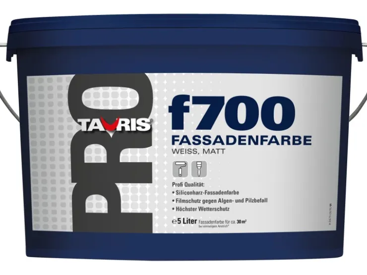 Tauris Pro f 700 Fassadenfarbe Weiß matt 5 l