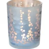 Teelichthalter Fisch Glas Ø 10 cm x 12,5 cm Blau* Dekorative Figuren