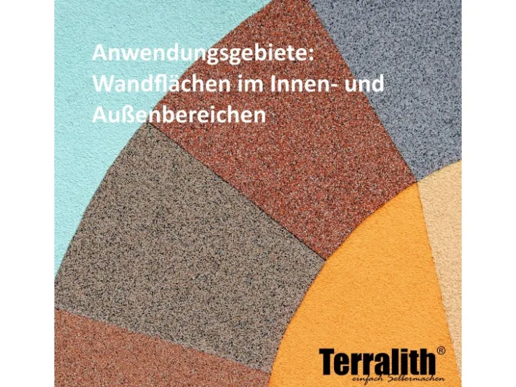 Terralith Buntsteinputz Mosaikputz 2mm -15 kg- BSP15 Gelb Grün