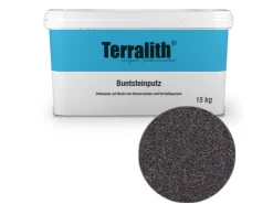 Terralith Buntsteinputz Mosaikputz 1mm -15 kg- BSP1038 Anthrazit