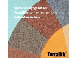 Terralith Buntsteinputz Mosaikputz 2mm -15 kg- BSP30 Schwarz* Außen-Fassadenfarben