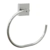 Tesa ® EKKRO Handtuchring, Metall, verchromt, inkl. Klebelösung, 175mm x 195mm x