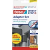 Tesa Fliegengitter Alu Comfort Adapter-Set Anthrazit* Insektenschutz