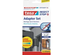 Tesa Fliegengitter Alu Comfort Adapter-Set Anthrazit* Insektenschutz