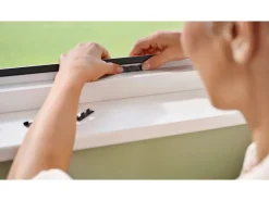 Tesa ® Insect Stop Insektenschutz Anklipsrahmen für Fenster 1,00 m x 1,20 m