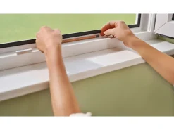 Tesa ® Insect Stop Insektenschutz Anklipsrahmen für Fenster 1,00 m x 1,20 m
