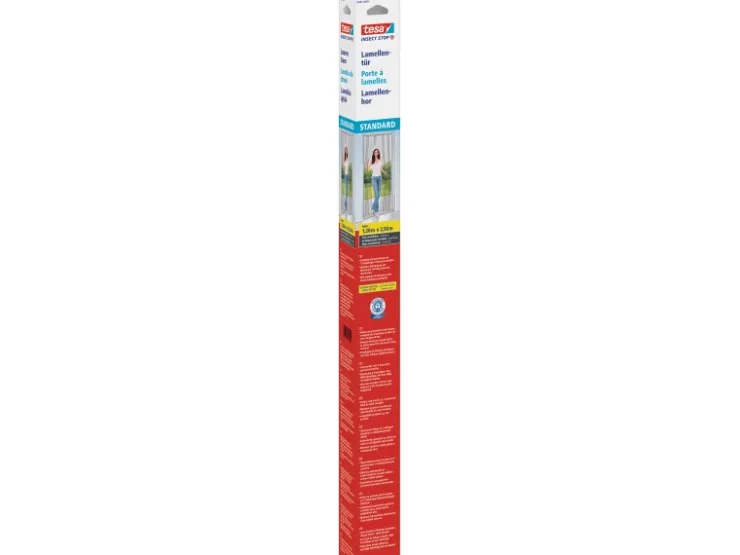 Tesa Lamellentür Standard XL Anthrazit 250 cm x 120 cm* Insektenschutz