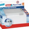 Tesa Waterproof Regal Weiß mit 4 x Powerstrips Large