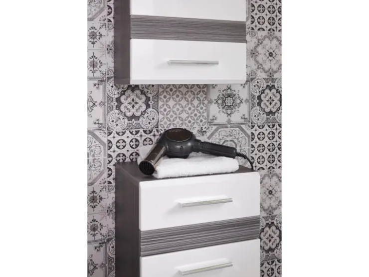 Trendteam Kommode Set-One 80 cm x 31 cm x 37 cm Weiß FSC®* Kommode