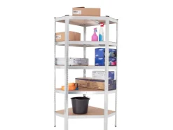 TRUTZHOLM Eckregal 180x75x30 cm Schwerlastregal 875 kg Traglast* Kellerregale|Schwerlastregal