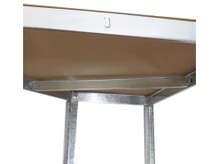 TRUTZHOLM Eckregal 180x75x40 cm Schwerlastregal 875 kg Traglast